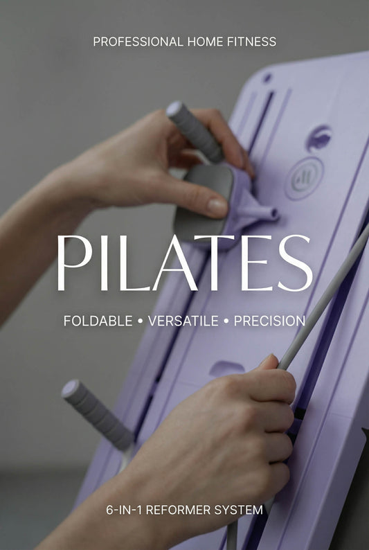 6 in 1 Multi-Purpose Foldable Pilates Reformer Board Set