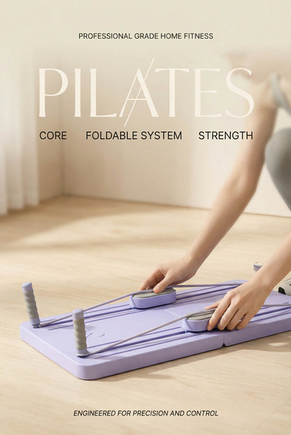 6 in 1 Multi-Purpose Foldable Pilates Reformer Board Set